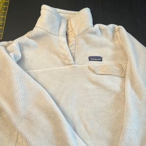 Gently worn beige Patagonia pullover